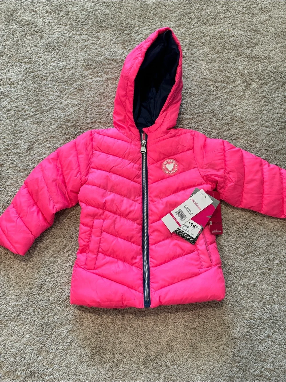 NWT Toddler girl jacket- 2T